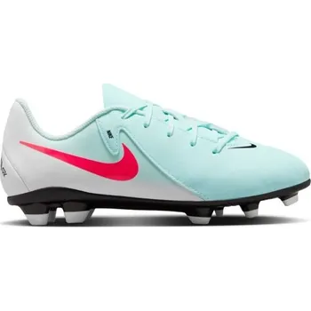 Kopačky Dětské kopačky Nike JR PHANTOM GX II CLUB FG/MG 5.5Y Tyrkysová, Bílá, Červená, Černá