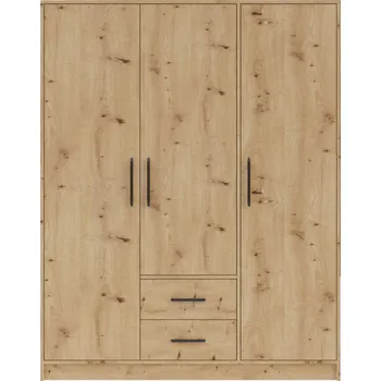 Šatní skříň Meblar Šatní skříň Smart SR 2 artisan NÁSTAVEC na skříň: BEZ nástavce