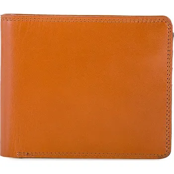 Peněženka Pánská peněženka s kapsičkou na drobné hnědá 4006-152