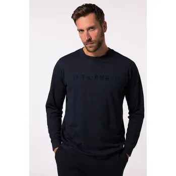 Dámské tričko JP-Aware, Plus size JP AWARE tričko s dlouhými rukávy, GOTS certifikovaná biobavlna, do 8XL pro plnoštíhlé nadměrná velikost, 830822130-1454, modrý, 5XL, Plus size oblečení, Oblečení pro vysoké muže, Nadměrné velikosti, Oblečení pro plnoštíhlé.