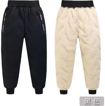 Dětské zimní kalhoty - nepromokavé s podšívkou Barva: Černá, Velikost: 100 (3 roky)