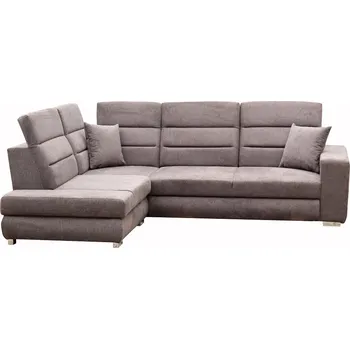 Sedací souprava OPTIMA Pravá - sedací souprava látka Matana 20 ČOKOLÁDOVÁ (FE) kolekce - "E" (K250) NOVÁ LÁTKA