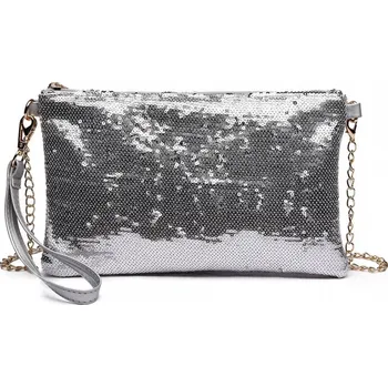 Kabelka No Label Donna Stříbrná