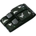 Šle myslivecké šíře 4 cm délka 120 cm - zelená tmavá kachny