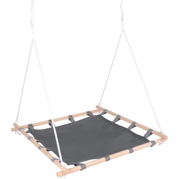 Hra na zahradu small foot Houpačka v dřevěném čtvercovém rámu