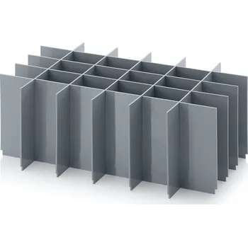 Speciální příčka pro euro přepravky - Stříbrošedá - EG SGF 6412