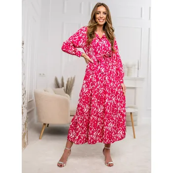 Dámské šaty Růžové dámské šaty Bolf A468 - One size