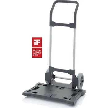 paleta Rudl Boxy na nářadí 64 x 64 x 112 cm - Antracitová šedá - materiál: Hliník/polyamid - SK TB 64