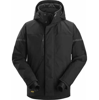 pracovní bunda Snickers Workwear Nepromokavá zimní bunda AllroundWork černá XS Velikost: M