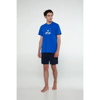 Pánské pyžamo Vamp Pyžamo s krátkými rukávy 20674