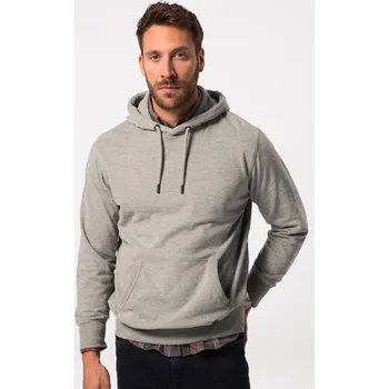 Pánská mikina JP1880, Plus size Mikina s kapucí, potisk na zádech, do 8XL pro plnoštíhlé nadměrná velikost, 824085118-1455, modrý, 6XL, Plus size oblečení, Oblečení pro vysoké muže, Nadměrné velikosti, Oblečení pro plnoštíhlé.