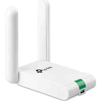 300Mbps High Gain Wi-Fi USB Adapter SPEED: 300 Mbps at 2.4 GHz SPEC: 2× High Gian External Antennas, Mini USB 2.0, Exten