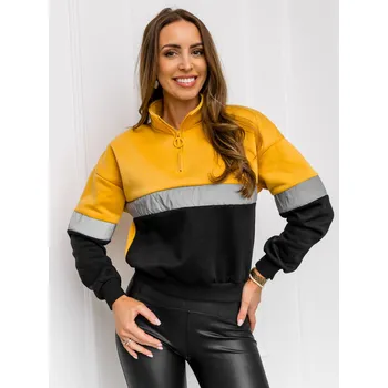Dámská mikina Žlutá dámská mikina Bolf KSW2022 - L