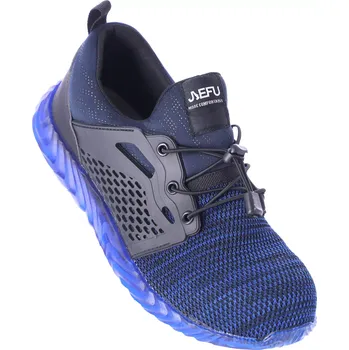 Pracovní obuv Ultralehké bezpečnostní pracovní boty S1P – Modrá