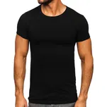 Černé pánské spodní tričko Bolf 9012 - XL