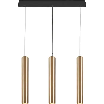 Nowodvorski Lighting Eye závěsné svítidlo 3x10 W černá-mosaz 7863