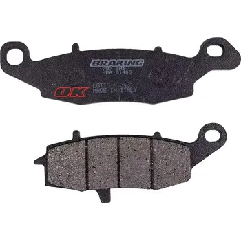 Brzdová destička Braking (Itálie) Zadní brzdové destičky Braking 787SM1 - Kawasaki ZR-7F, 750ccm - 99-03