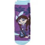 Dívčí termo ponožky DISNEY FROZEN ANNA fialové Velikost: 27-30