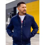 Tmavě modrá pánská přechodová bunda Bolf 1907A - XL