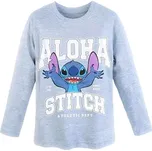 Lilo & Stitch TRIKO LILO A STITCH dlouhý rukáv (šedé) Velikost: 3