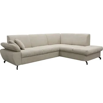 Sedací souprava CORIAL -PRAVÁ sedací souprava - látka SMETANOVÁ Aragon 03 (CORA=2BALÍKY) kolekce (FI) (K250) NOVINKA