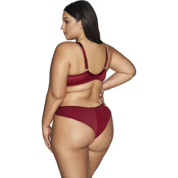 Dámské spodní prádlo BRAZILCI AV 1030/B RUBY RUBY 2XL