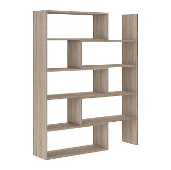 Knihovna KELLY 1 - REGÁL (KAROL 01) - dub sonoma "LP" (K150-Z)