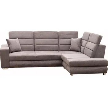 Sedací souprava OPTIMA Levá - sedací souprava látka Matana 20 ČOKOLÁDOVÁ (FE) kolekce - "E" (K250) NOVÁ LÁTKA