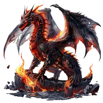 Nášivka Nažehlovací obrázek ohnivý drak (dva rozměry), Velikost: Velký