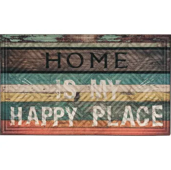 Rohožka Multy home Rohožka LIMA Happy Place 45 x 75 cm, s potiskem