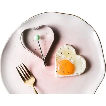 Tvořítko na led Forma na lívance a vajíčka - srdce