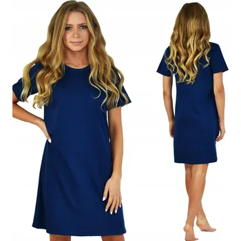 Dámská noční košile Born2rest košile noční dámská s krátkým rukávem před kolena, velikost S