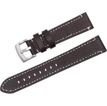 Řemínek na hodinky Kožený řemínek Ricardo Imola, hnědý V2, Quick Release
