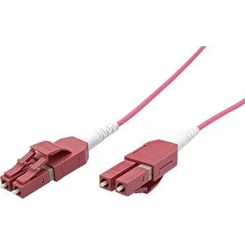 Síťový kabel ROLINE Optický patchkabel LC-LC,50/125 (multi mode), duplex,OM4, LSOH, uniboot, 5m - 21.15.8654