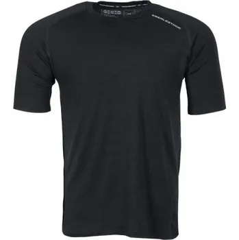 EBERLESTOCK Triko funkční LOCHSA 180 MERINO krátký rukáv ČERNÉ XXL ČERNÁ - BLACK