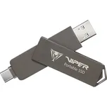 PATRIOT Viper Portable PVP30 SSD 2TB Type A+C USB 3.2 Gen 2 šedá
