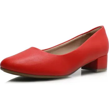 Dámské lodičky DÁMSKÉ LODIČKY PICCADILLY 140118-183 ČERVENÁ Barva: Červená, Velikost: 42