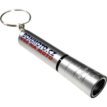 BONMOTO klíčenka TAIPEI Baterka silver