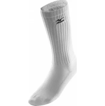 Pánské ponožky podkolenky Mizuno Volley Socks Long - bílé Velikost: S (3 - 4.5 UK / 35 - 37 EUR)
