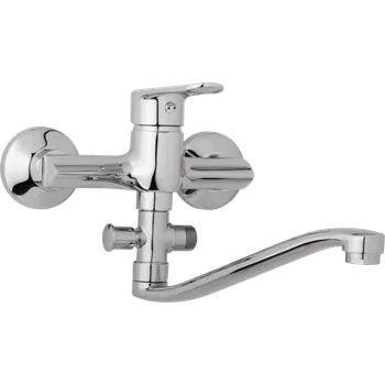 Vodovodní baterie JB Sanitary Nástěnná umyvadlová a sprchová baterie FINERY, rozteč 150 mm, bez příslušenství, ramínko 300 mm F10 36 40