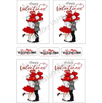 Jedlá dekorace na dort Fondánový list A4 motiv "Plaketa obdelník" 6x6 cm