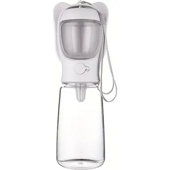 Miska pro psa 2v1 Cestovní lahev na vodu 550ml a pamlsky