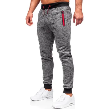 Grafitové pánské tepláky Bolf 55037 - M