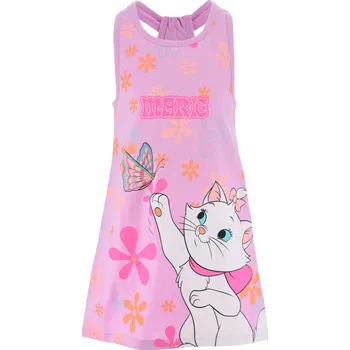 Dívčí šaty Dívčí šaty DISNEY ARISTOCATS MARIE fialové Velikost: 104