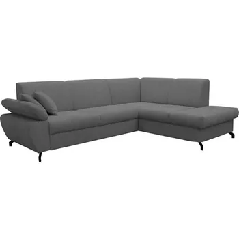 Sedací souprava CORIAL -PRAVÁ sedací souprava - látka ANTRACITOVÁ Aragon 97 (CORA=2BALÍKY) kolekce (FI) (K250) NOVINKA