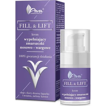 Pleťový krém Ava Laboratorium Fill & Lift krém na vyplnění nosoretních vrásek 15ml