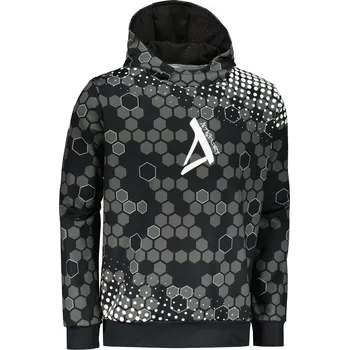 Pánská mikina Pánská funkční mikina premium ALTISPORT VOJ/ALM005MI01 ČERNOBÍLÁ XXXL