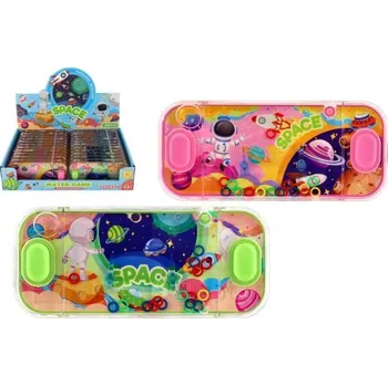 Desková hra Teddies Vodní hra hlavolam 15x7cm plast vesmír 4 druhy