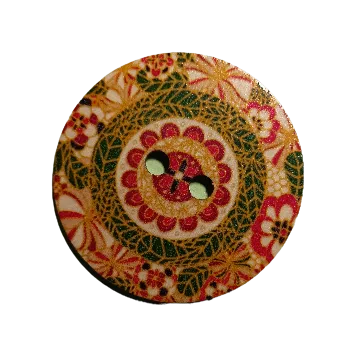 Knoflík Knoflík dřevěný velký VII (5 cm)