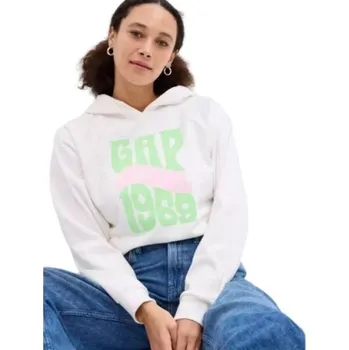 Dámská mikina Dámská mikina GAP BOYFRIEND XXS Bílá, Světle zelená, Růžová